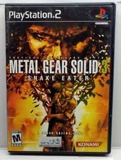 Metal Gear Solid 3: Snake Eater (PlayStation 2, 2004) Complete Tested Working 