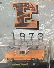 M2 Machines 1:64 CHASE Diecastz 1973 Chevrolet Cheyenne C10-Orange-1 Of 250🔥