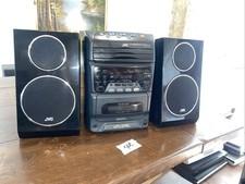 JVC UX-C30 Micro Component Stereo System Cd Player Cassette Tape Player Tested