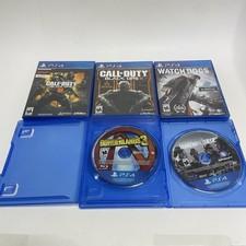 PS4 Game Lot Black Ops 3 4 Borderlands 3 Siege Watch Dogs [50]