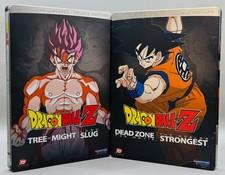Lot of 2x Dragon Ball Z Movie Collection DVD Steelbooks CIB TESTED