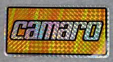 Vintage Chevy Camaro License Plate Sticker Prismatic NEW