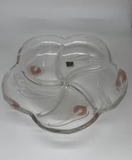 Mikasa Crystal Mayfair Divided Serving Tray 12”