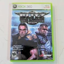 Blitz: The League (Microsoft Xbox 360, 2006) No Manual - Tested - Artwork Damage