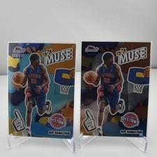 Topps Finest Basketball Muse Rip Hamilton Card Lot Detroit Pistons Insert /150