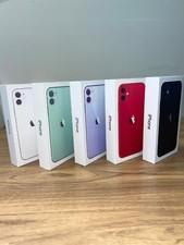 iPhone 11 Retail Box (Slim Version) with Manual & Genuine OEM Cable Option