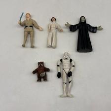 Vintage Star Wars Five (5) Bend Ems Figures Lot!