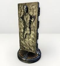 Star Wars Han Solo In Carbonite Hand Painted Statue 8 Inches Tall For Display