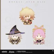 miHoYo Official Honkai Star Rail The Herta Fu Xuan Mydei Enamel Pin Metal Badge