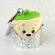 Happy Burrito PocketBac Sanitizer Holder Bath & Body Works BBW Metal Clip 