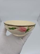 Vintage Franciscan Earthenware DESERT ROSE 5½" Round Footed Cereal/Oatmeal Bowl 