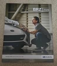 2025 Subaru BRZ Original Sales Brochure