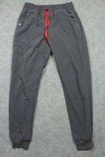 FIGS Jogger Pants Womens Small Gray Technical Collection Scrub Pocket Medical