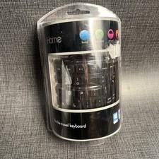 iHome Black Spill-Proof Flexible Portable Travel USB Enabled Keyboard NEW