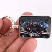 Vintage Chevrolet 210 Belair 110 MPH Speedometer 1" x 1.25" Diameter Keychain