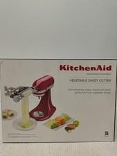KitchenAid Vegetable Sheet Cutter Stand Mixer Attachment KSMSCA OPEN BOX