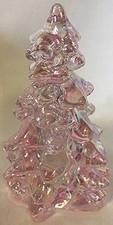 Small  Christmas Tree - Rose Carnival - Mosser Glass, USA