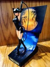 DC Ame-Comi Catwoman Premium Motion Statue Factory Entertainment Anime NO BOX
