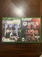 UFC 4 and UFC 5 Game Bundle for Xbox One and Series x Tested and Working CIB VG