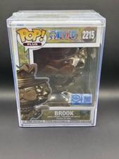 Funko POP! Plus One Piece Brook Exclusive Bronze Statue Figure 2215 + Protector