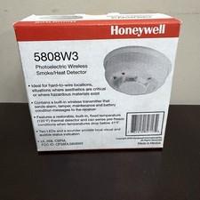 Honeywell 5808W3 Photoelectronic Smoke and Heat Detector