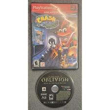 PS2 Crash Bandicoot Wrath of Cortex & PS3 Elder Scrolls IV Oblivion Game Bundle