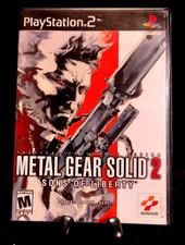 Metal Gear Solid 2: Sons of Liberty (Sony PlayStation 2, 2001) CIB w/ Manual