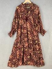 Dress Forum Los Angeles Small Maxi Floral Peasant Long Sleeve Cottage Fairy