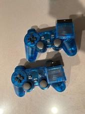 2X BUNDLE For PS2 PS1 Wireless control 2.4GHz Dual Vibration + Pick your Color