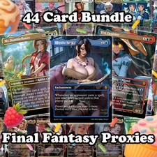 Final Fantasy Bundle! 44 Cards | MTG x Final Fantasy Premium Art Cards