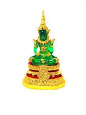 Emerald Buddha Statue Summer Meditation 10.5" Height Thai Buddha Statue Buddha