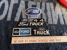 Ford F 100 4 x 4 Truck Lot Of 4 Vintage Patches