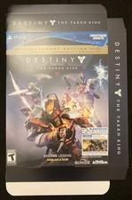 Rare Destiny The Taken King Video Game Art Promo Standee Poster Box