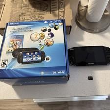 Sony PlayStation Vita Black 3G/Wi-Fi First Edition Bundle 32gb Matching Serial