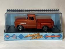 Motor Max American Graffiti 1955 Chevy Stepside Pickup Truck Vermilion 1:43 NEW