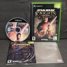 Star Wars Knights Of The Old Republic Xbox Complete CIB Reg Card Video Game