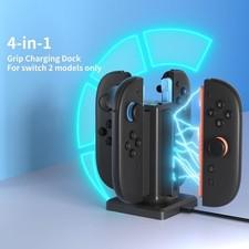 Magnetic Charging Dock Compatible with Nintendo Switch 2 Joy-Con 4-Port Joycon Z