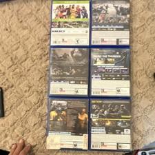 PS4 Game Lot Sony Ubisoft Square Enix The Sims 4 God of War Rainbow Six Siege