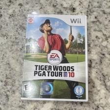 EA SPORTS Tiger Woods PGA Tour 10 (Nintendo Wii, 2009) Golf Manual NTSC-U/C