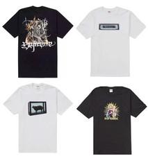 🔥Supreme Damien Hirst Receiver Blood Tee Black Size M/L **Ship Today**