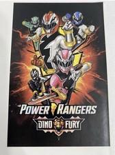 Power Rangers "Dino Fury" Wall Poster 36” x 24"  New Factory Sealed Hasbro 2022