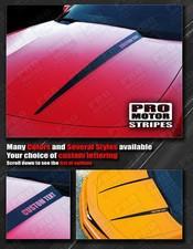 Chevrolet Camaro Hood Cowl Side Spear Stripes Decals 2010 2011 2012 2013 
