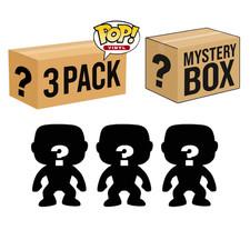 Random Funko POP Mystery 3 Pack New Condition Figure Gift No Duplicates