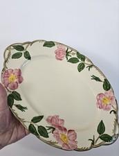 Vintage Franciscan Desert Rose Serving Platter Dish 12.5". Earthenwear, USA