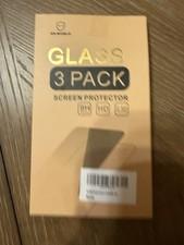 Mr Shield 9H Hardness Tempered Glass Screen Protector Clear Transparent 3 Pack