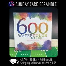 600 Watercolor Mixes Washes Color Recipes Techniques Sharon Finmark 2011 🚚