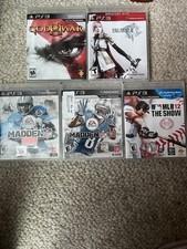 video game lot Of 5 PlayStation 3 Games COB Tested