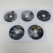 PlayStation 3 (PS3) - Lot of 5 - Disc Only! FREE SHIPPING   G  (PS3-28)