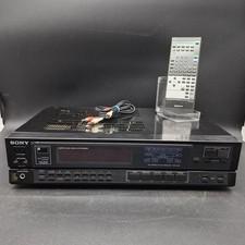 Sony STR-AV47 AM/FM Stereo Receiver Tested Working- Bundle W / Remote & Cables