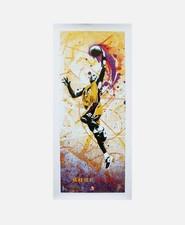 16" x 36" NBA 2K10 Kobe Bryant LA Lakers Poster Black Mamba Limited Retro Nike